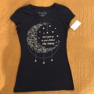 Don't Give Up On Your Dreams Fitted Tee!